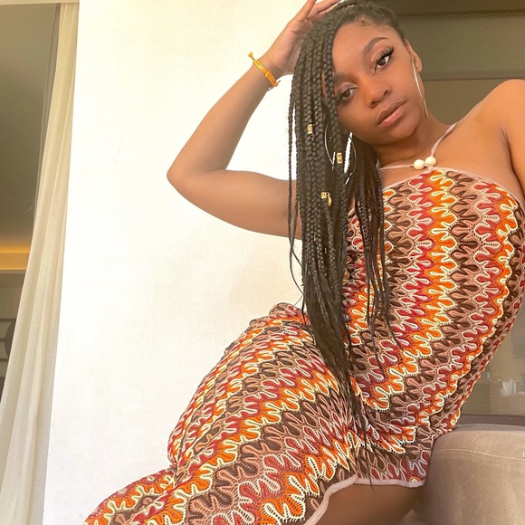 Patterned Cover Up - Picture 3 of 5